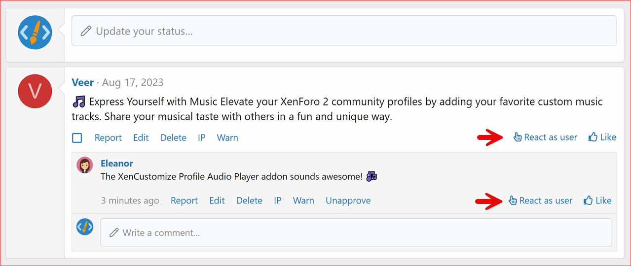XenCustomize-React-As-User-200-React-As-User-Profile-Post.png